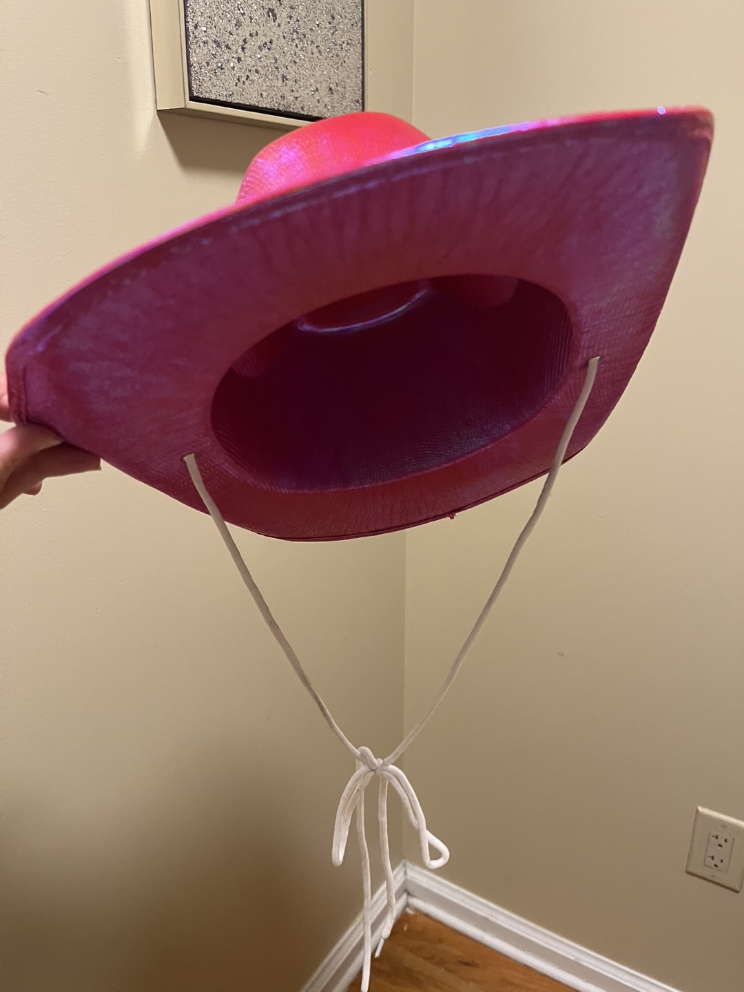 Pink Iridescent Cowboy Hat - photo 4
