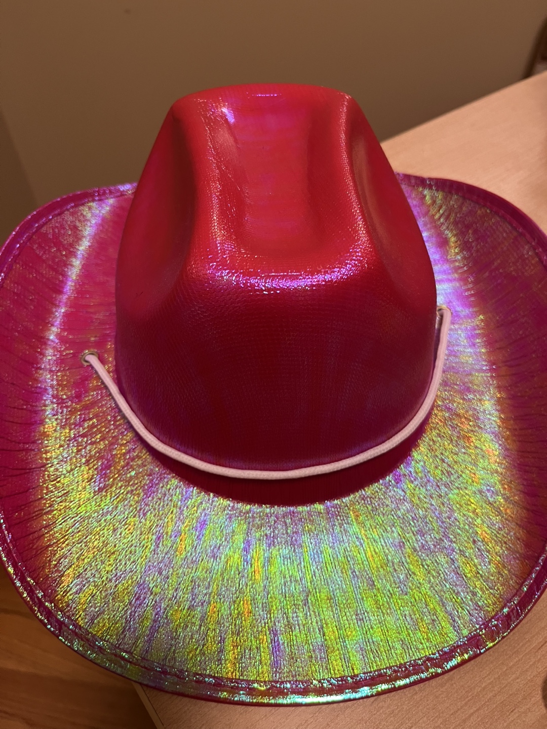 Pink Iridescent Cowboy Hat