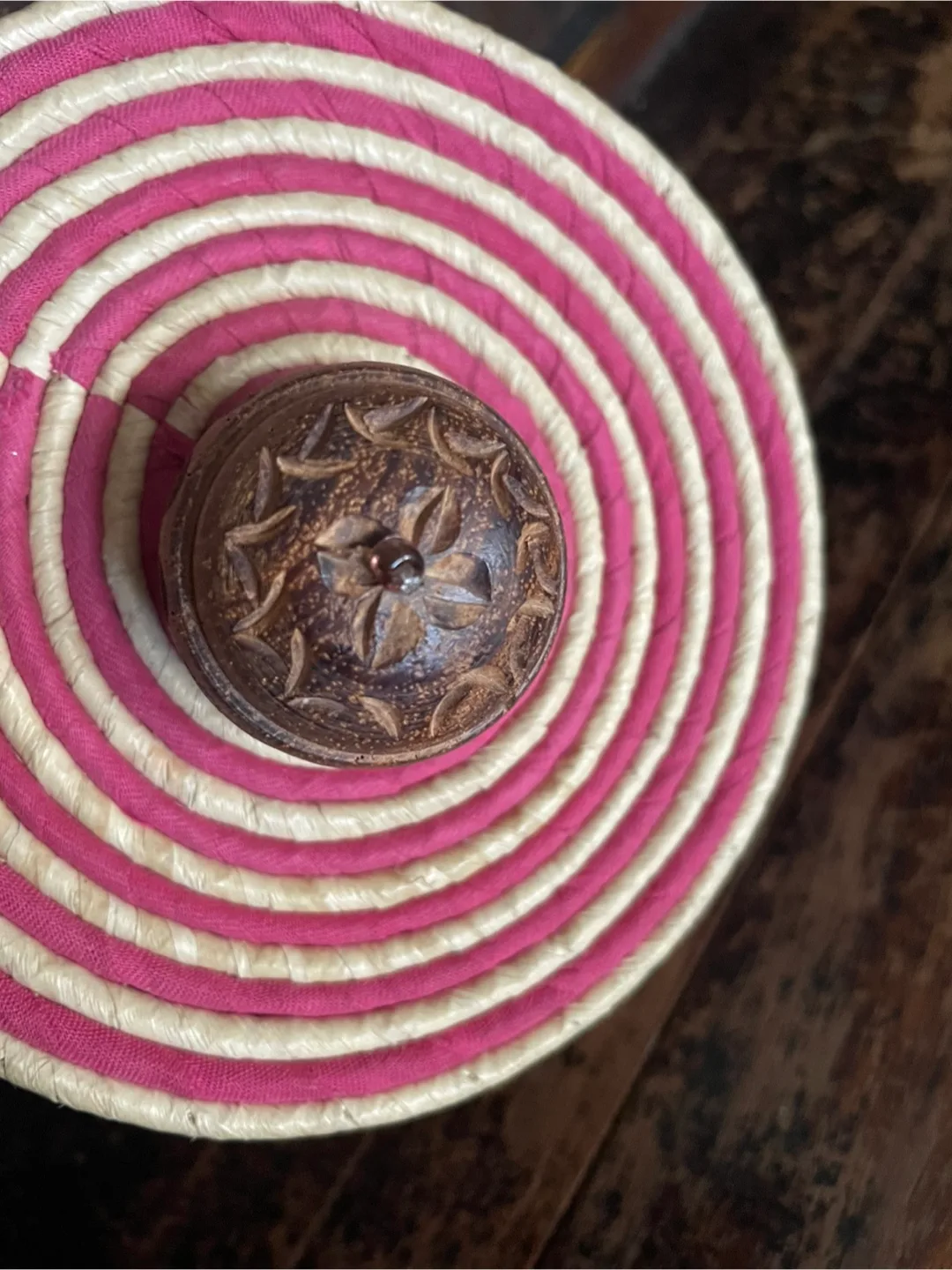 Decorative Basket with Lid image indicator(4)