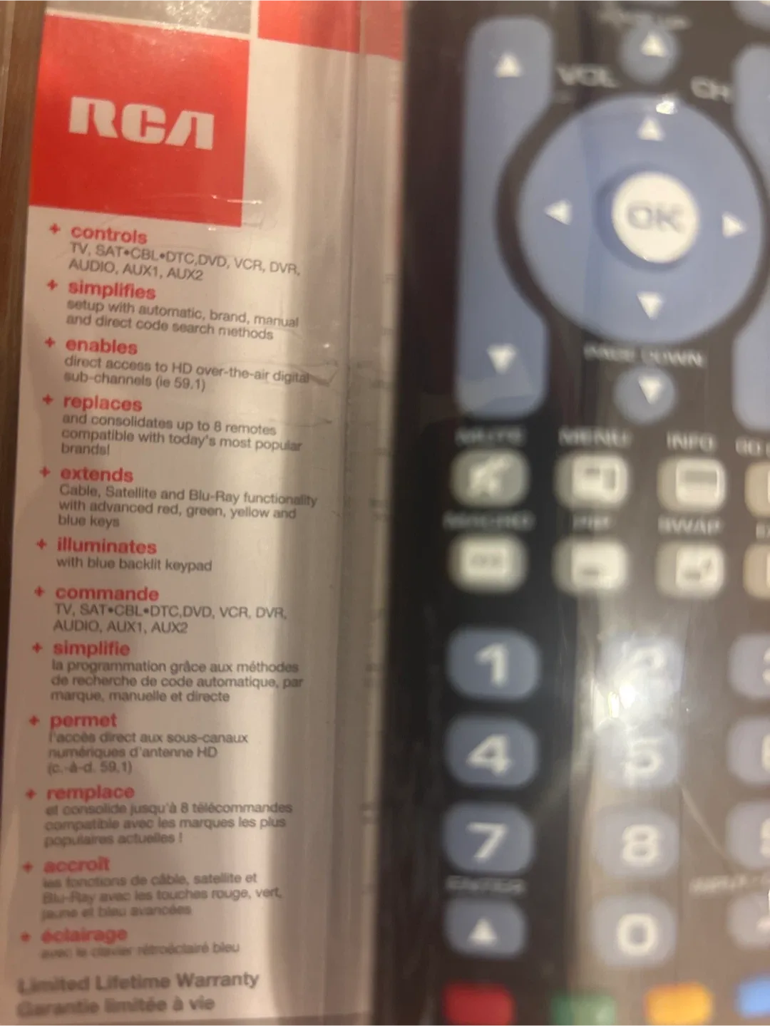 RCA Universal Remote - New in Package image indicator(3)