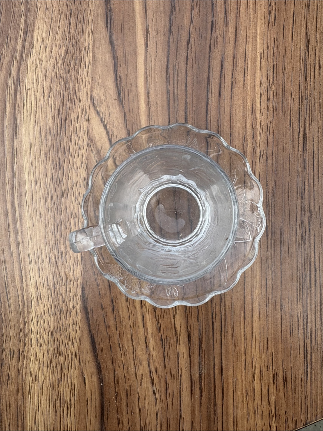 Glass Tea Cup and Saucer Set - photo 2