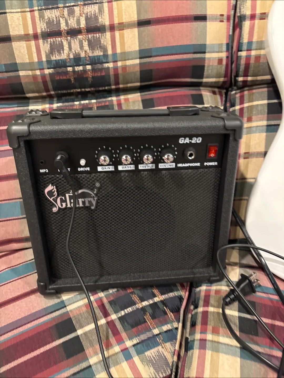 Glarry Electric Guitar with GA-20 Amp image indicator(4)