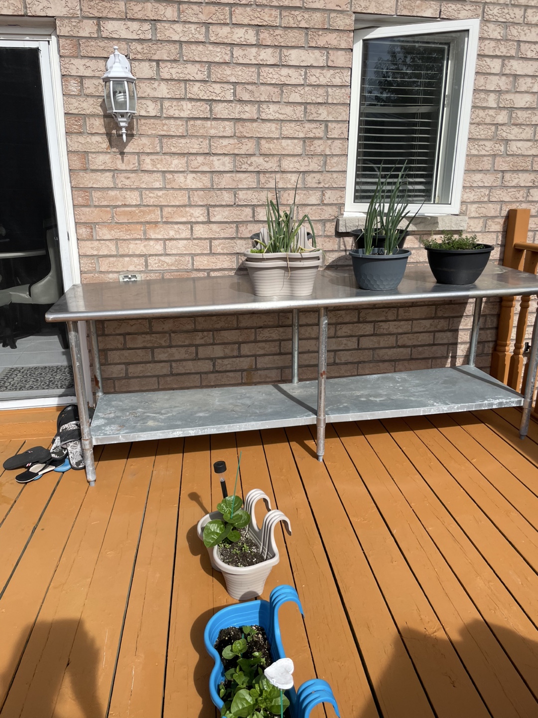 Metal Utility Table