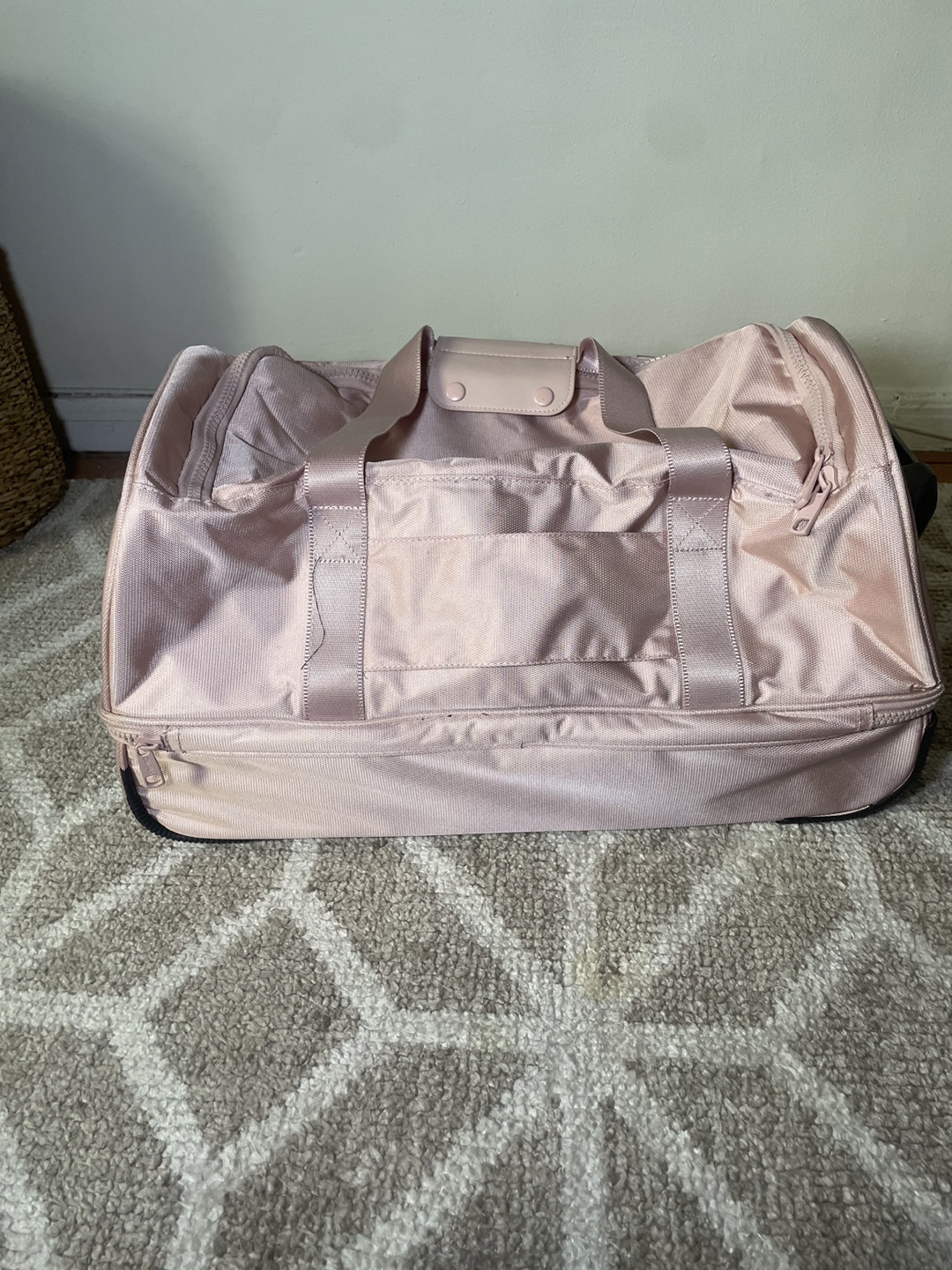 CALPAK Rolling Duffel Bag Baby Pink - photo 3