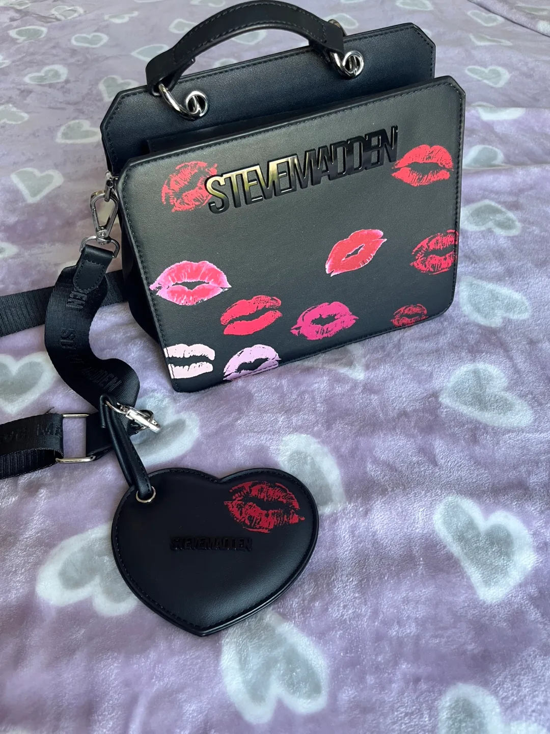 Steve Madden Black Crossbody Bag