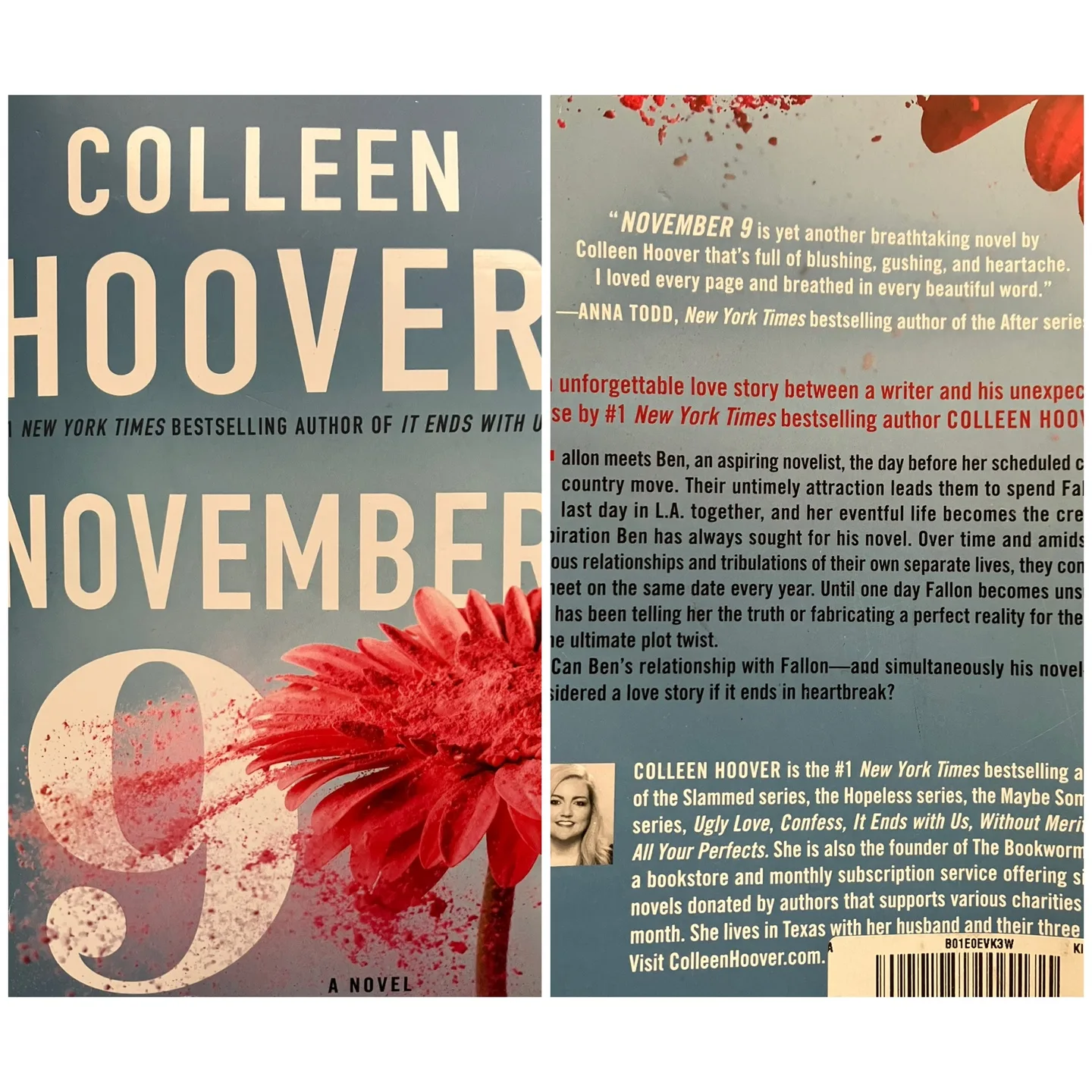 (Book) "November 9" by Colleen Hoover thumbnail