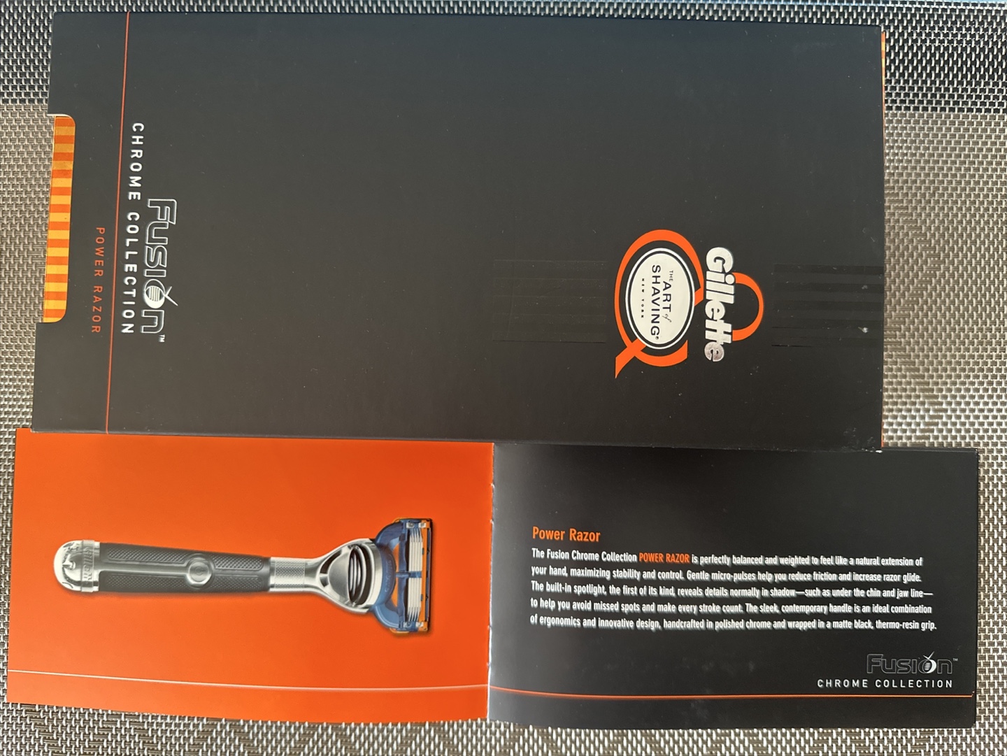 Gillette Fusion Chrome Collection Power Razor - photo 2