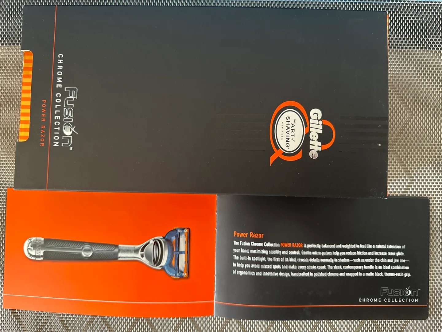 Gillette Fusion Chrome Collection Power Razor image indicator(2)