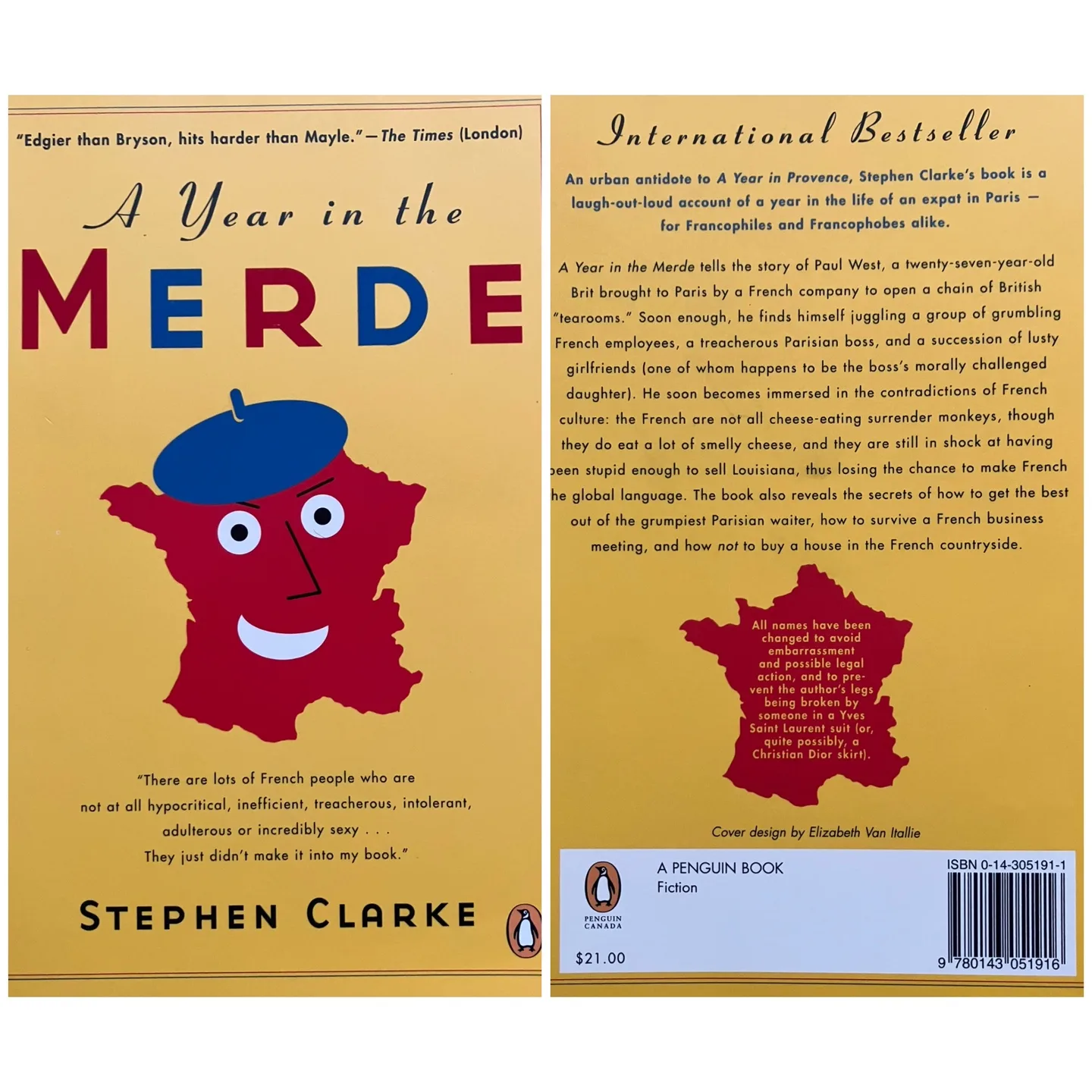 (Book) “A Year In The Merde” by Stephen Clarke thumbnail