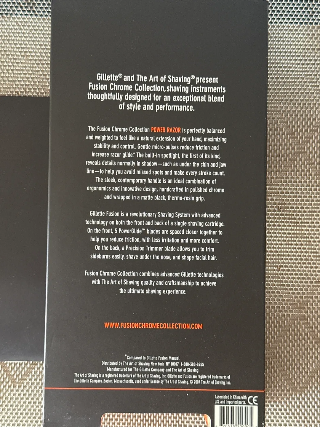 Gillette Fusion Chrome Collection Power Razor image indicator(3)
