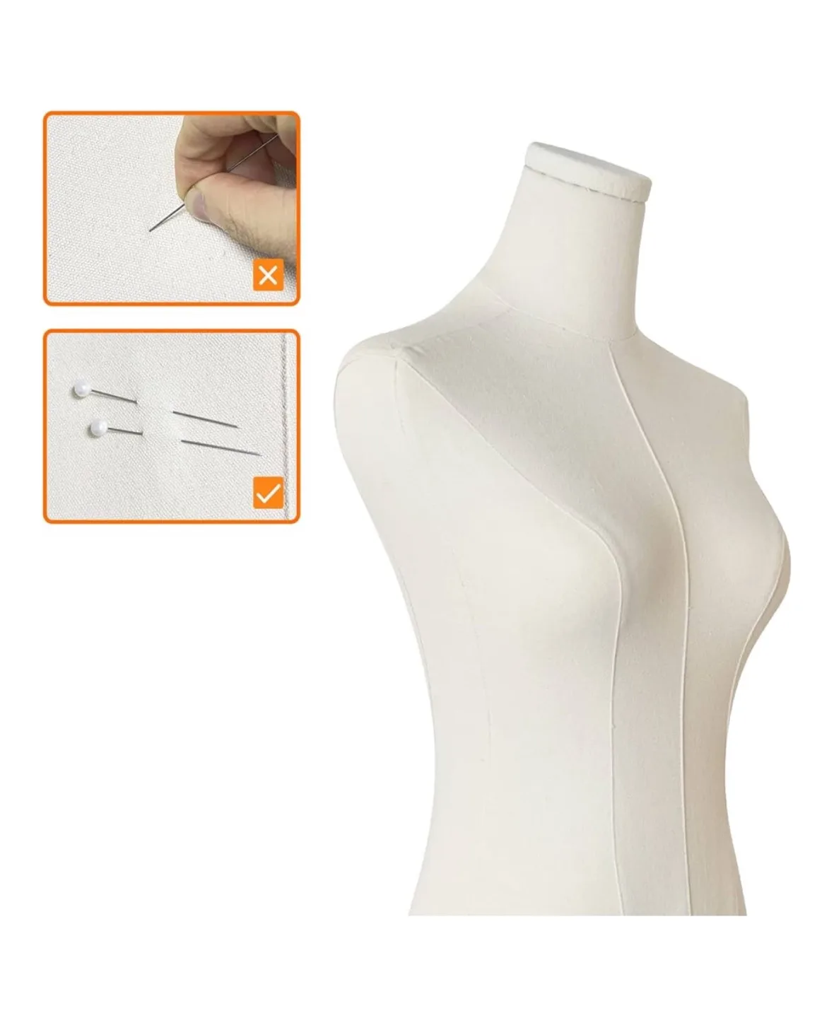 Adjustable Height Dress Form Mannequin image indicator(8)