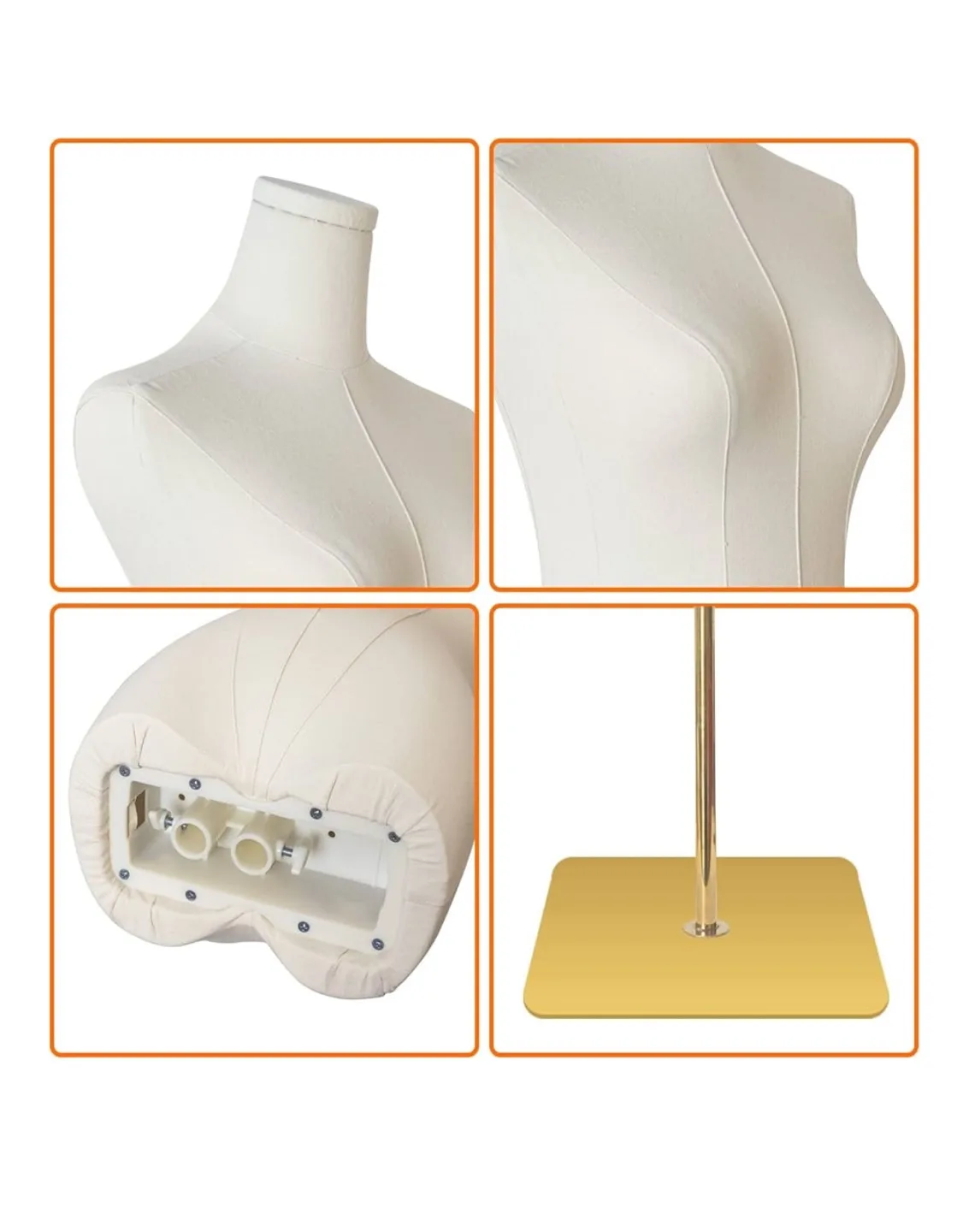 Adjustable Height Dress Form Mannequin image indicator(7)
