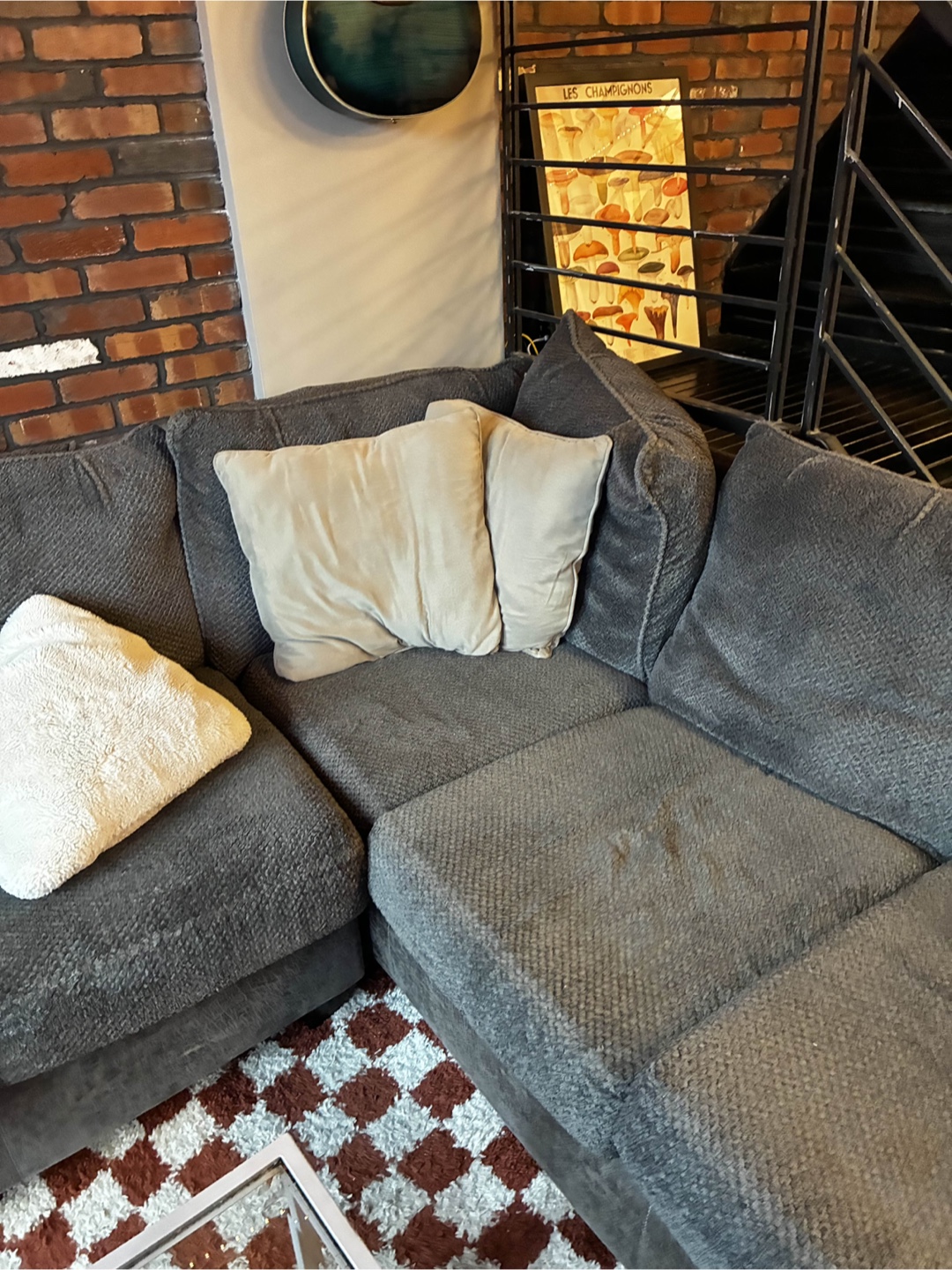 Sectional Sofa - Gray - photo 2