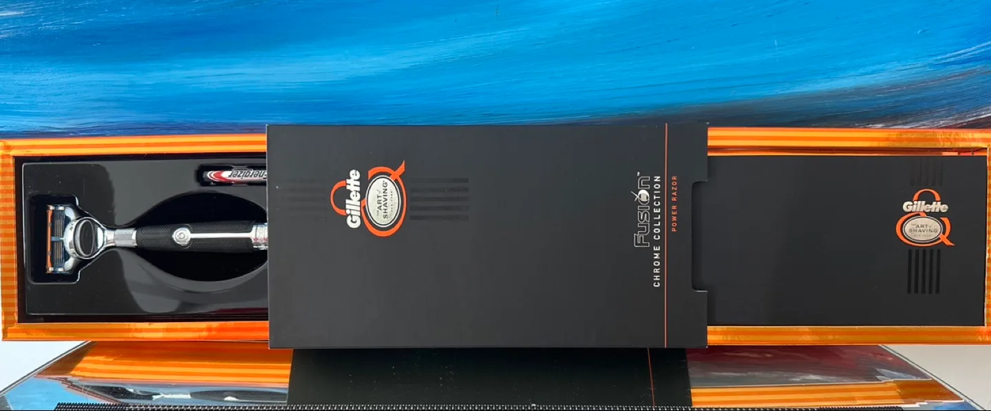 Gillette Fusion Chrome Collection Power Razor image indicator(4)