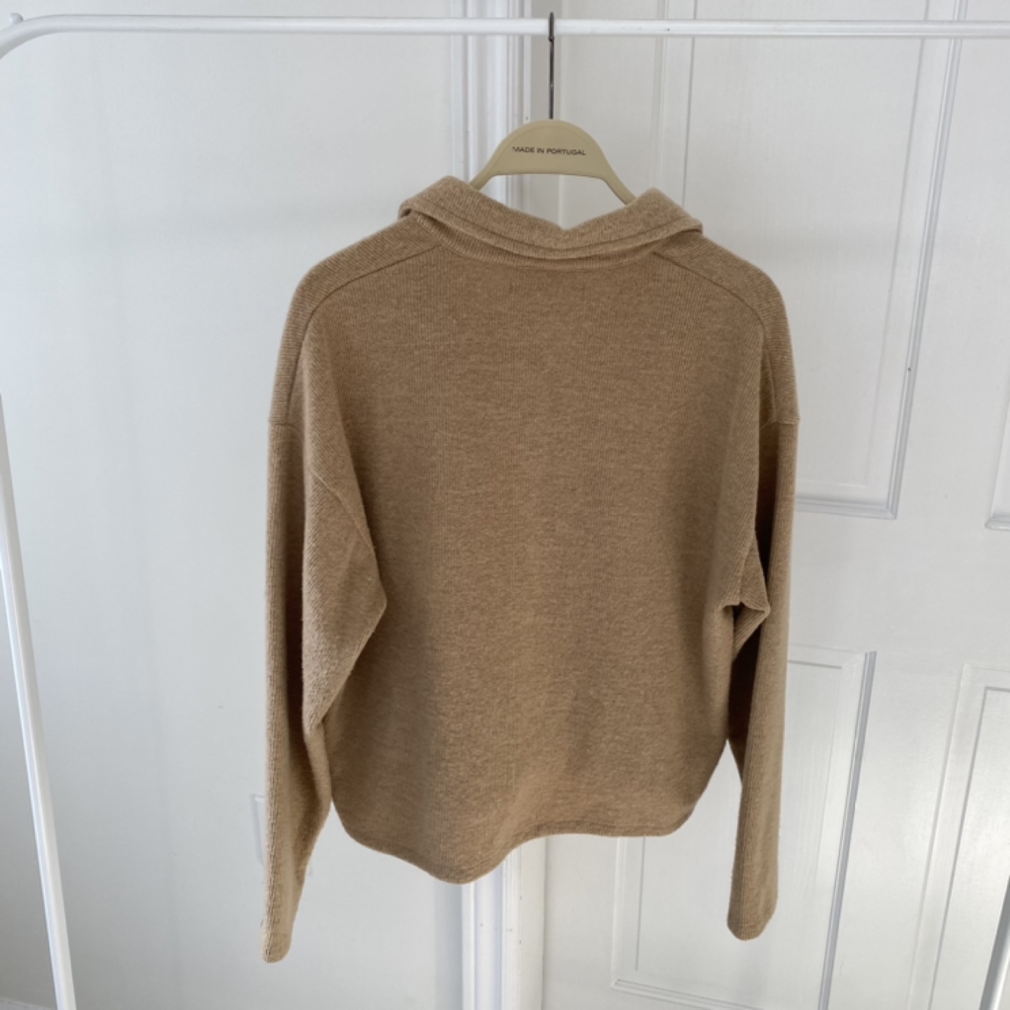 Oak + Fort Beige Button-Up Shirt - Size S - photo 4