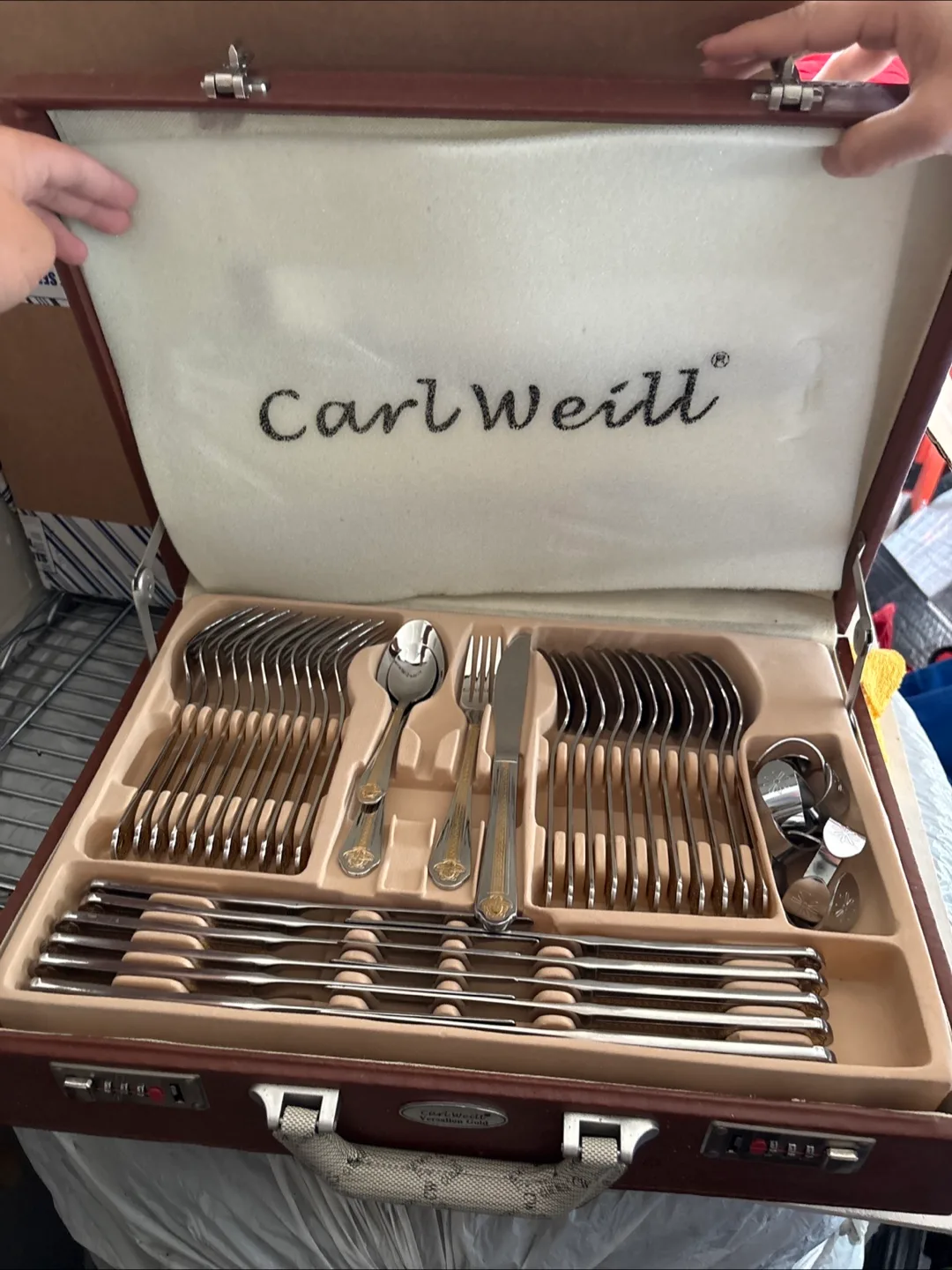 Carl Weill Cutlery Set in Case image indicator(2)