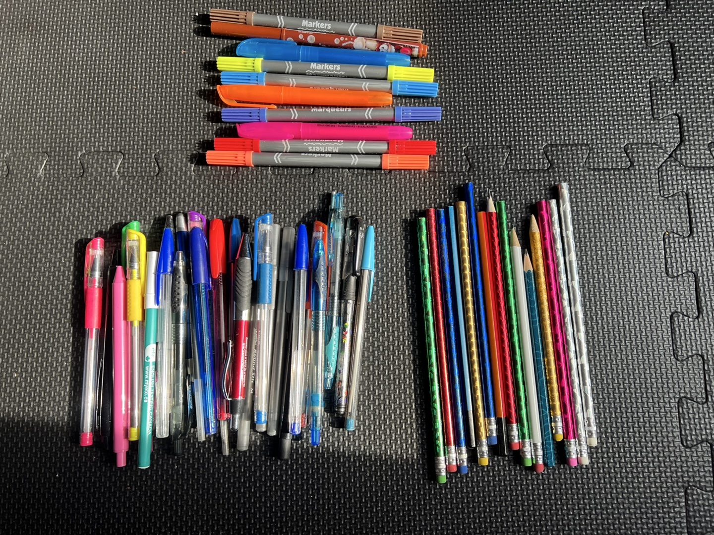 Pens, Pencils, and Markers