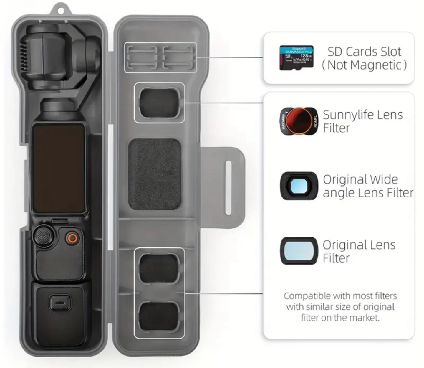 DJI Pocket 3 pink protective case - photo 4
