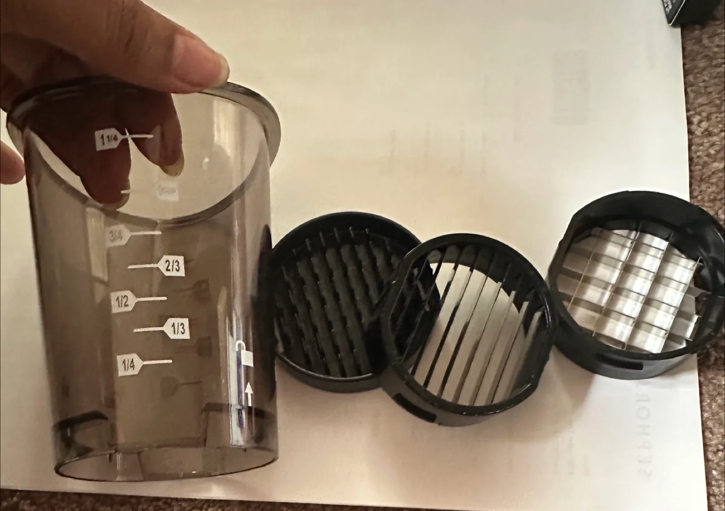 Food Chopper with Measuring Cup thumbnail