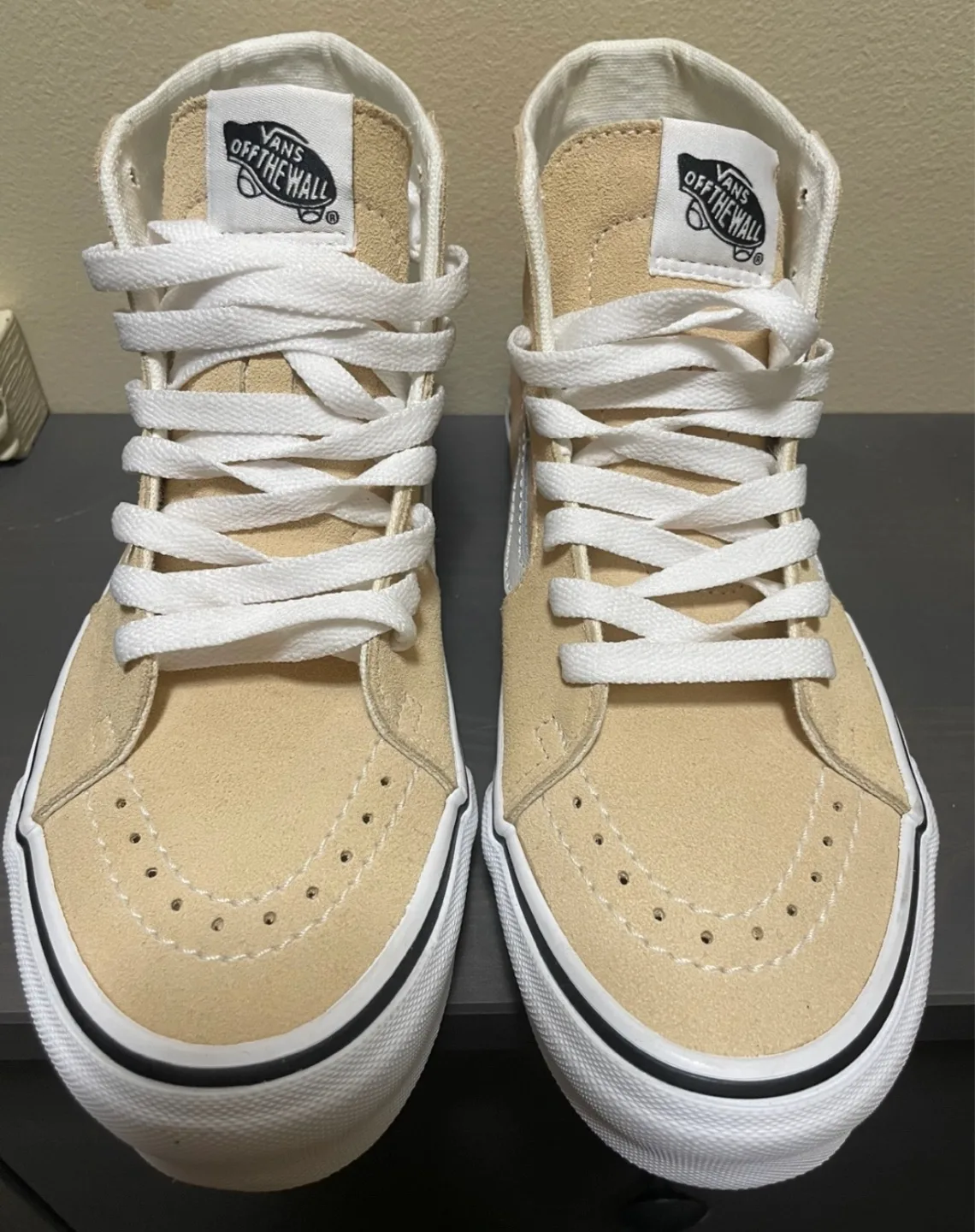 New Vans Sk8-Hi Shoes, Honey Peach image indicator(4)