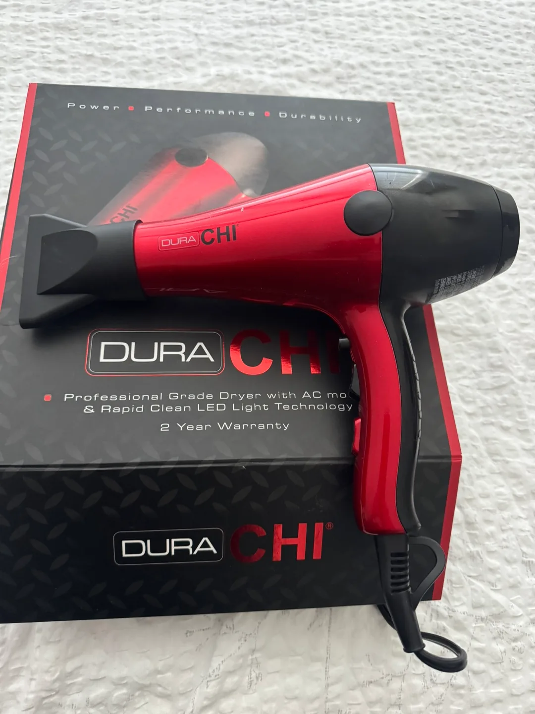 Dura CHI Red Hair Dryer thumbnail