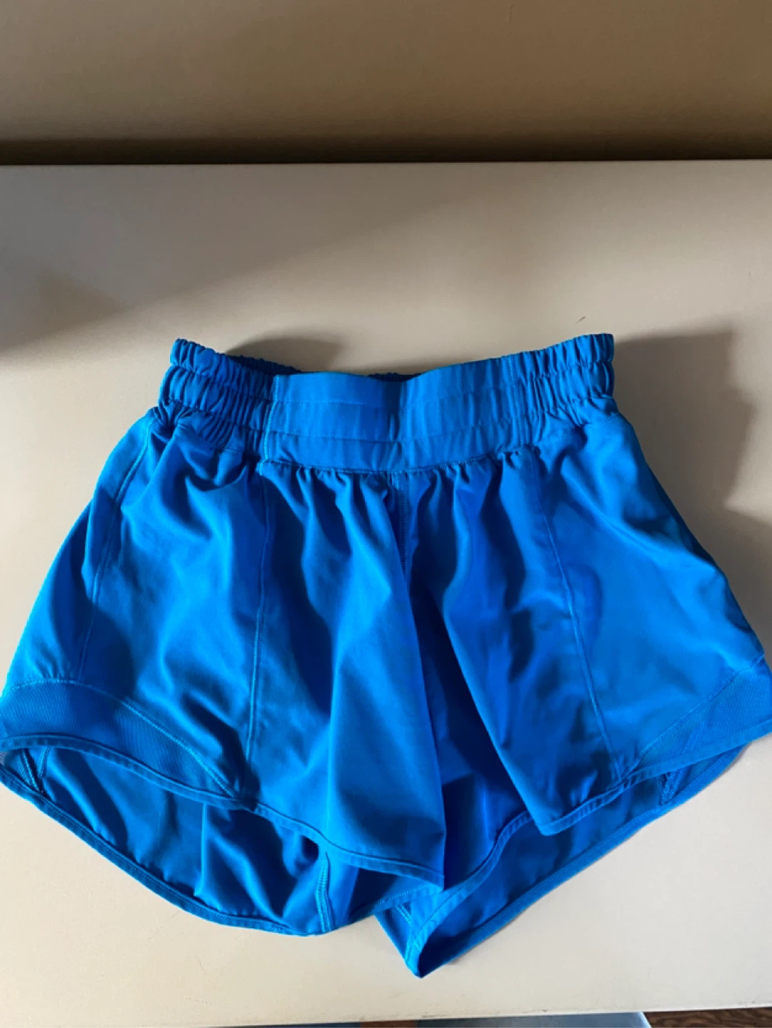Lululemon Blue Running Shorts - Size 2