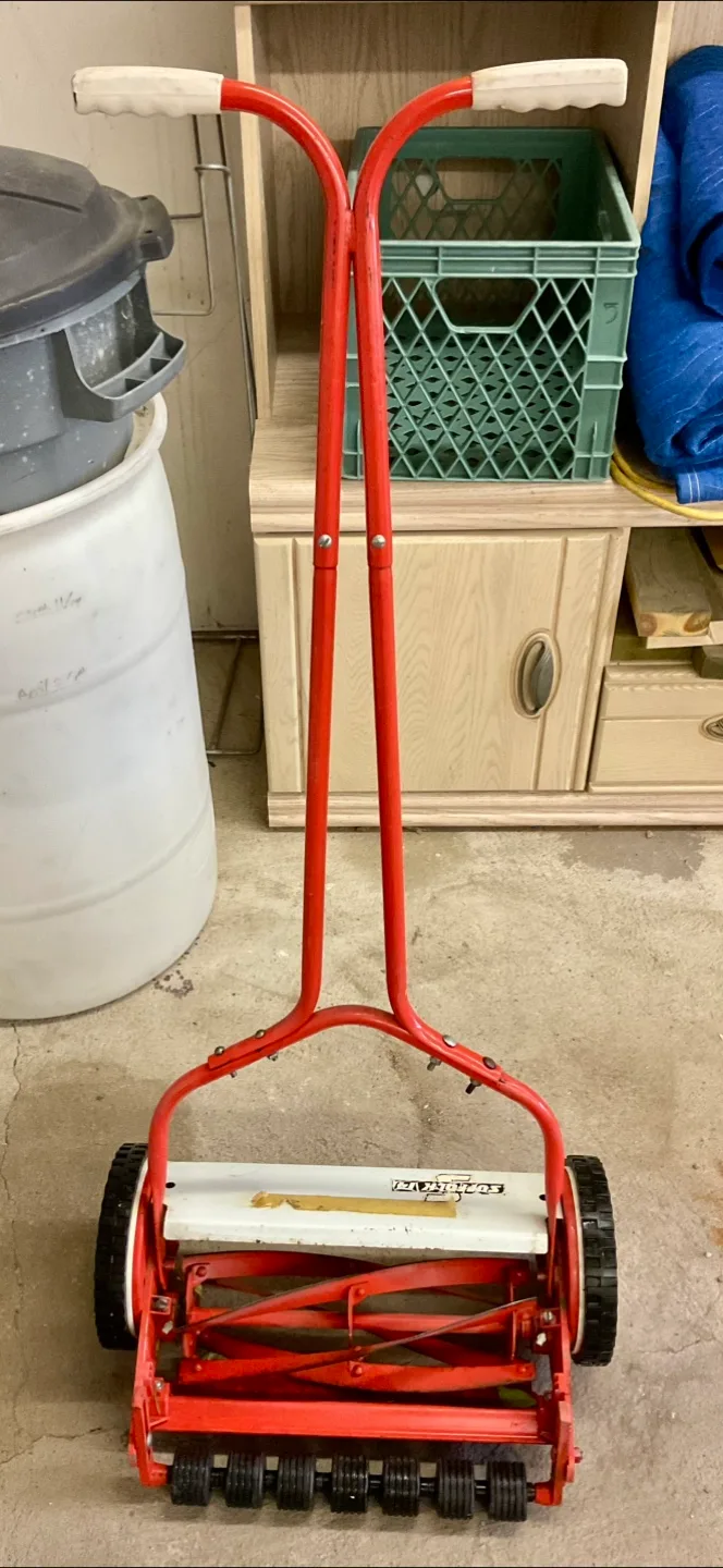 Vintage McLane Reel Push Mower thumbnail