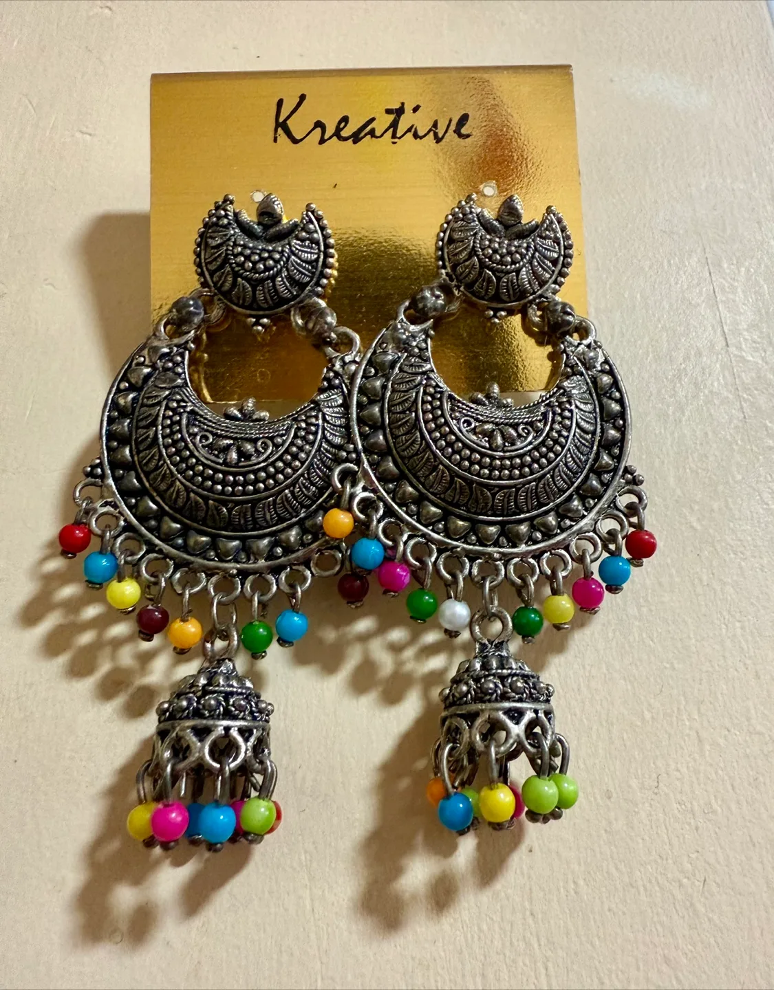 Kreative Jhumka Earrings - New image indicator(2)