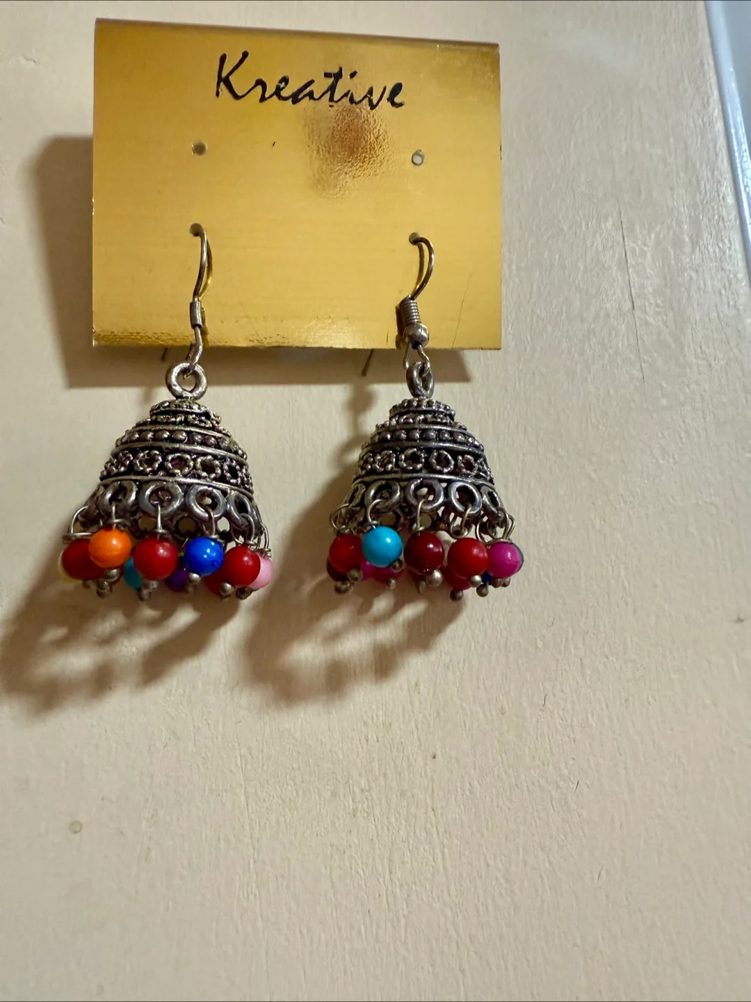 Kreative Jhumka Earrings - New image indicator(3)