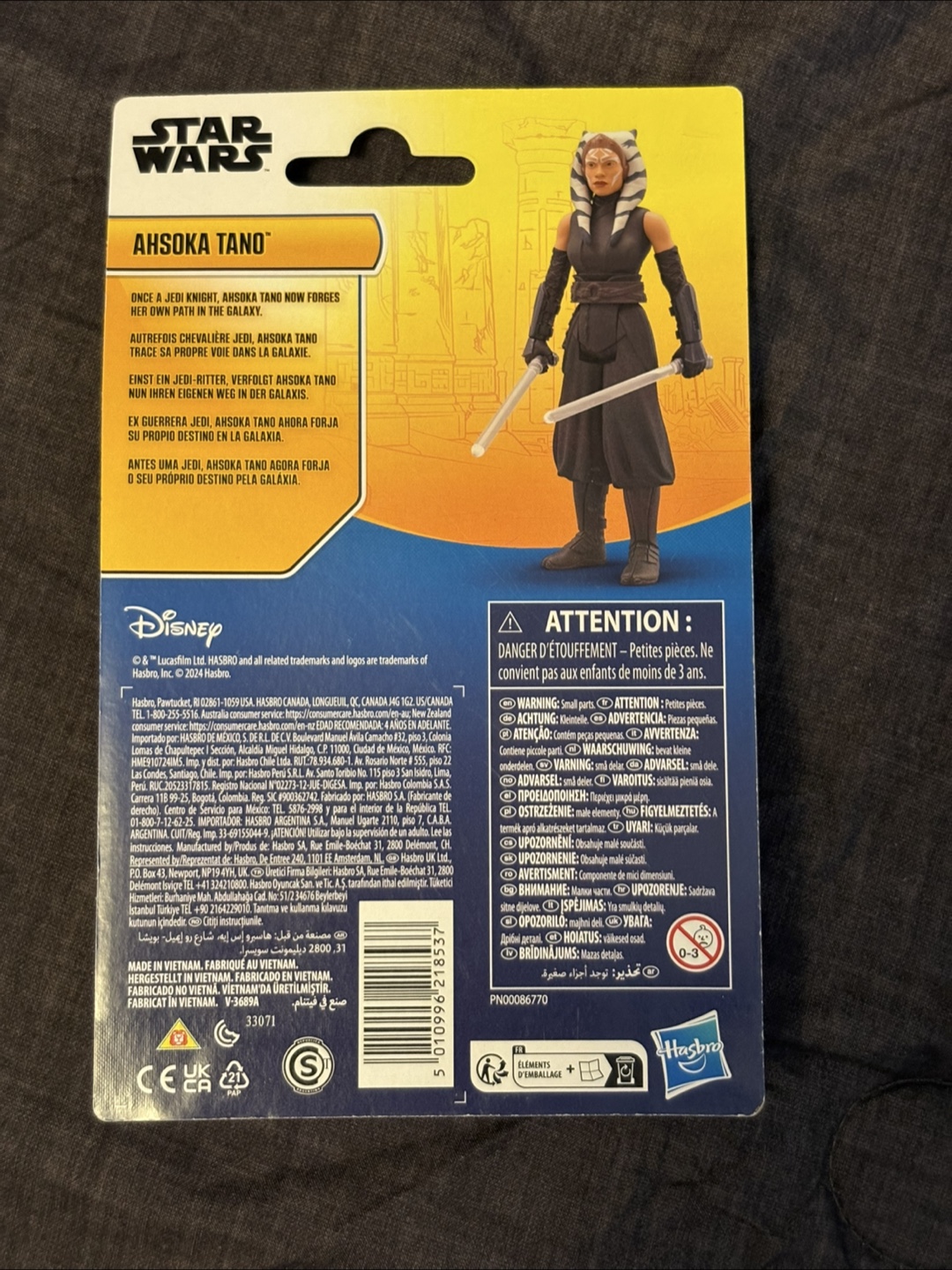 New Star Wars Ahsoka Tano Action Figure - Hasbro - photo 2