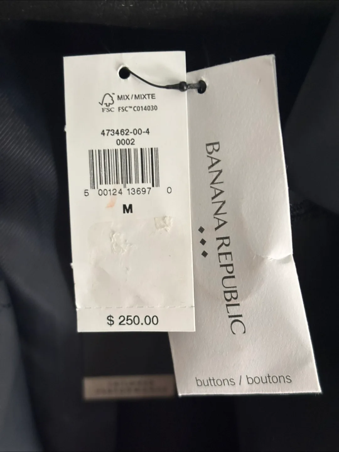 Banana Republic Tailored Performance Raincoat - M image indicator(5)