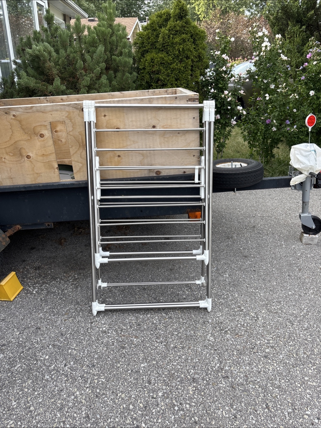 Folding Clothes Drying Rack - photo 2