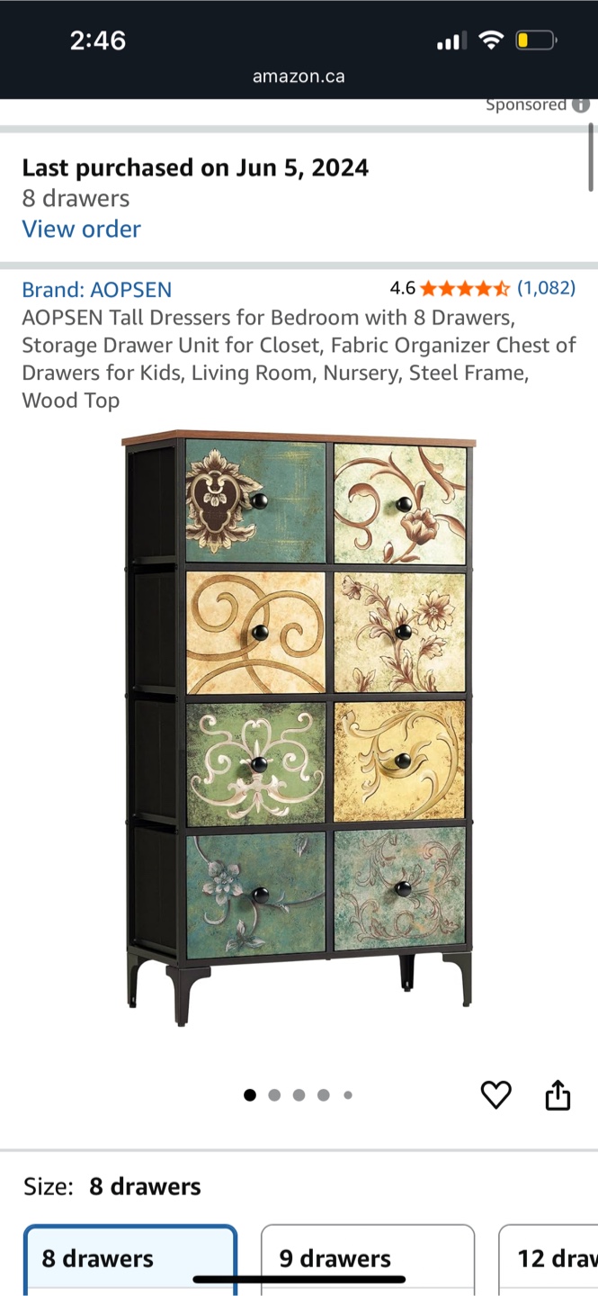 Eight Drawer Tall Dresser - photo 2