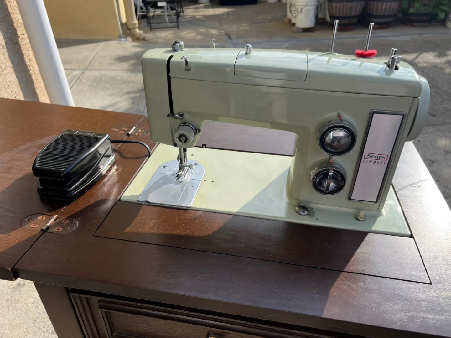 Sears Kenmore Sewing Machine with Table image indicator(6)