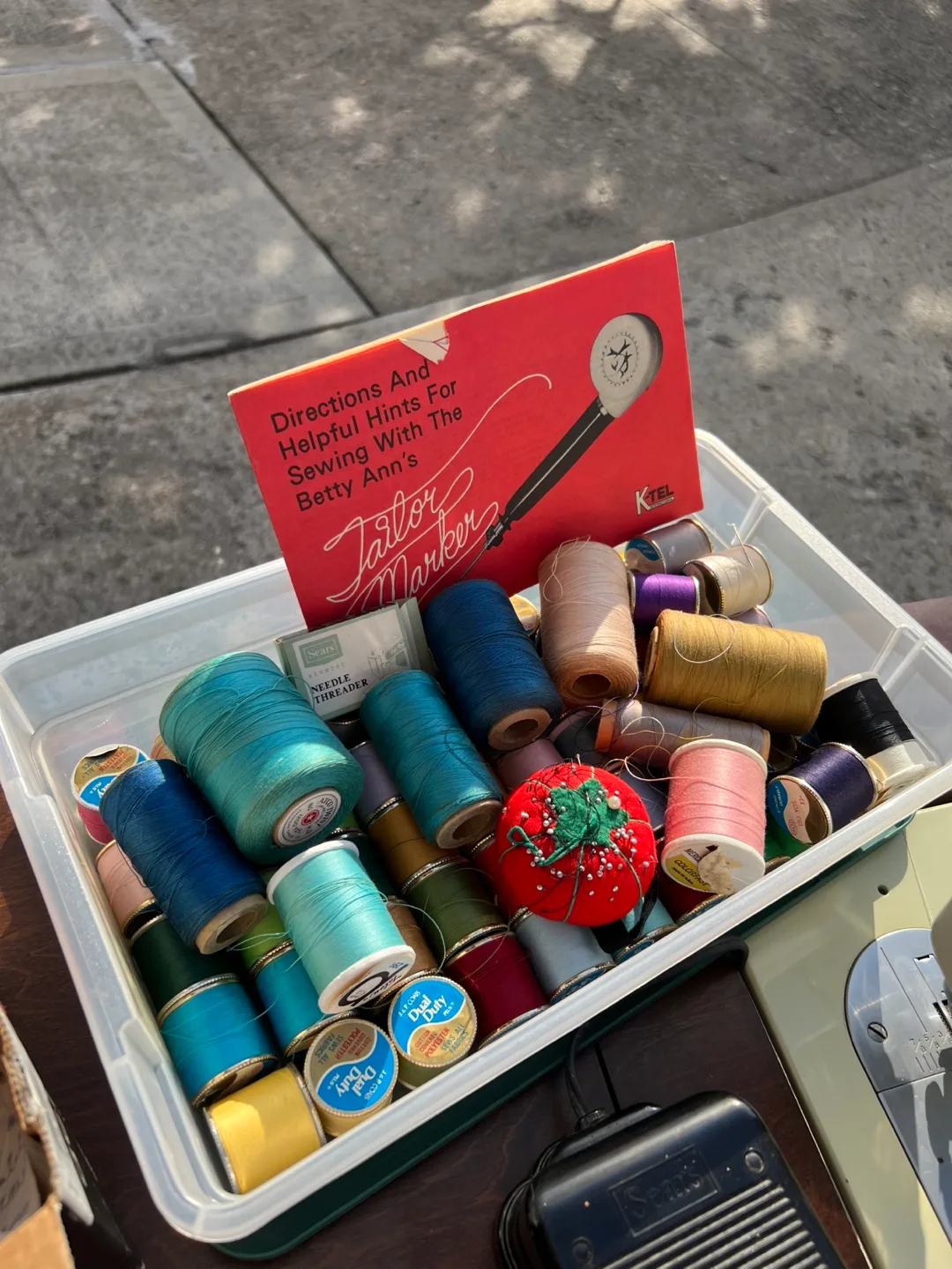 Sears Kenmore Sewing Machine with Table image indicator(9)