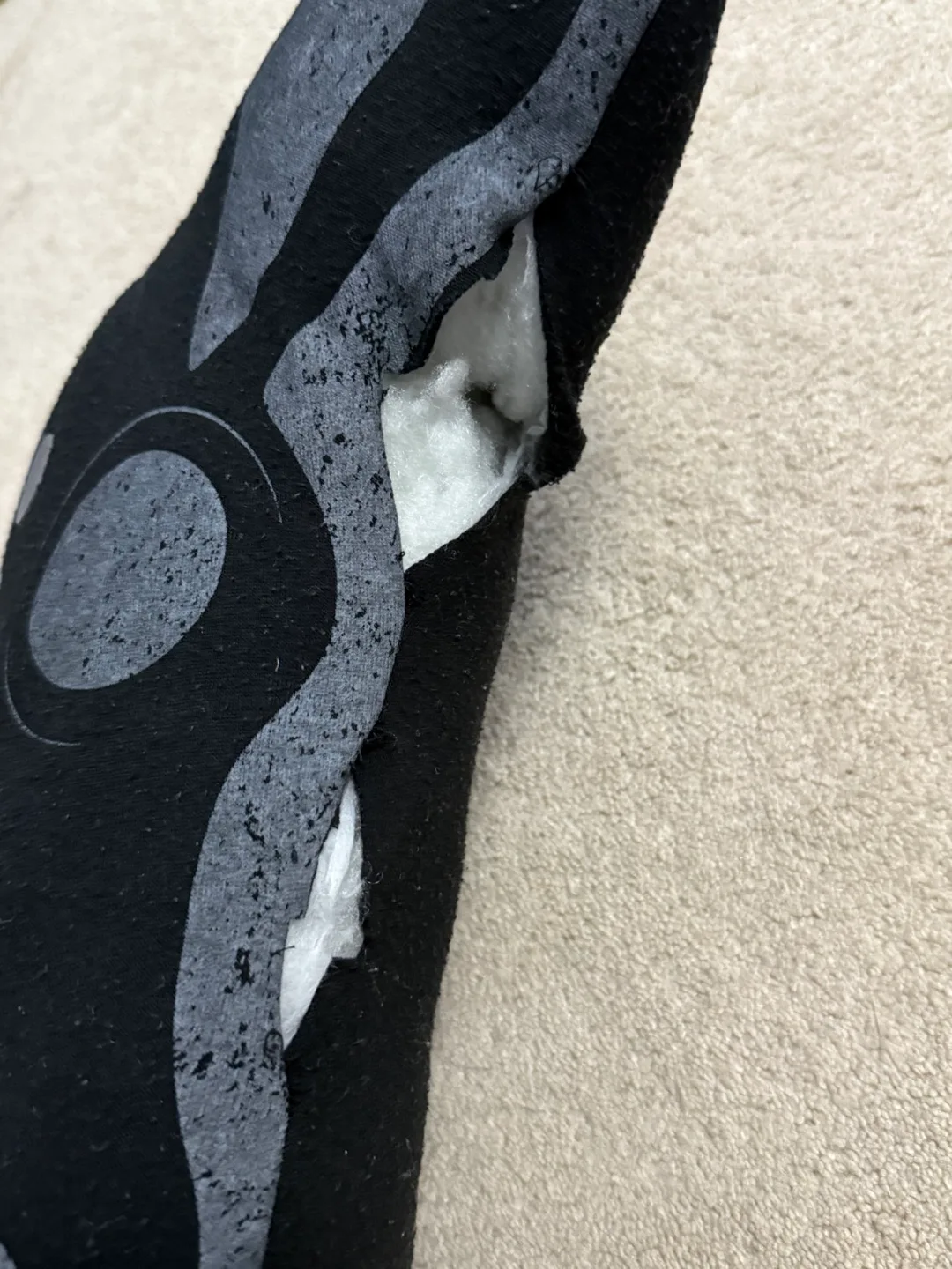 Black Canvas Bean Bag & Controller Pillow image indicator(6)