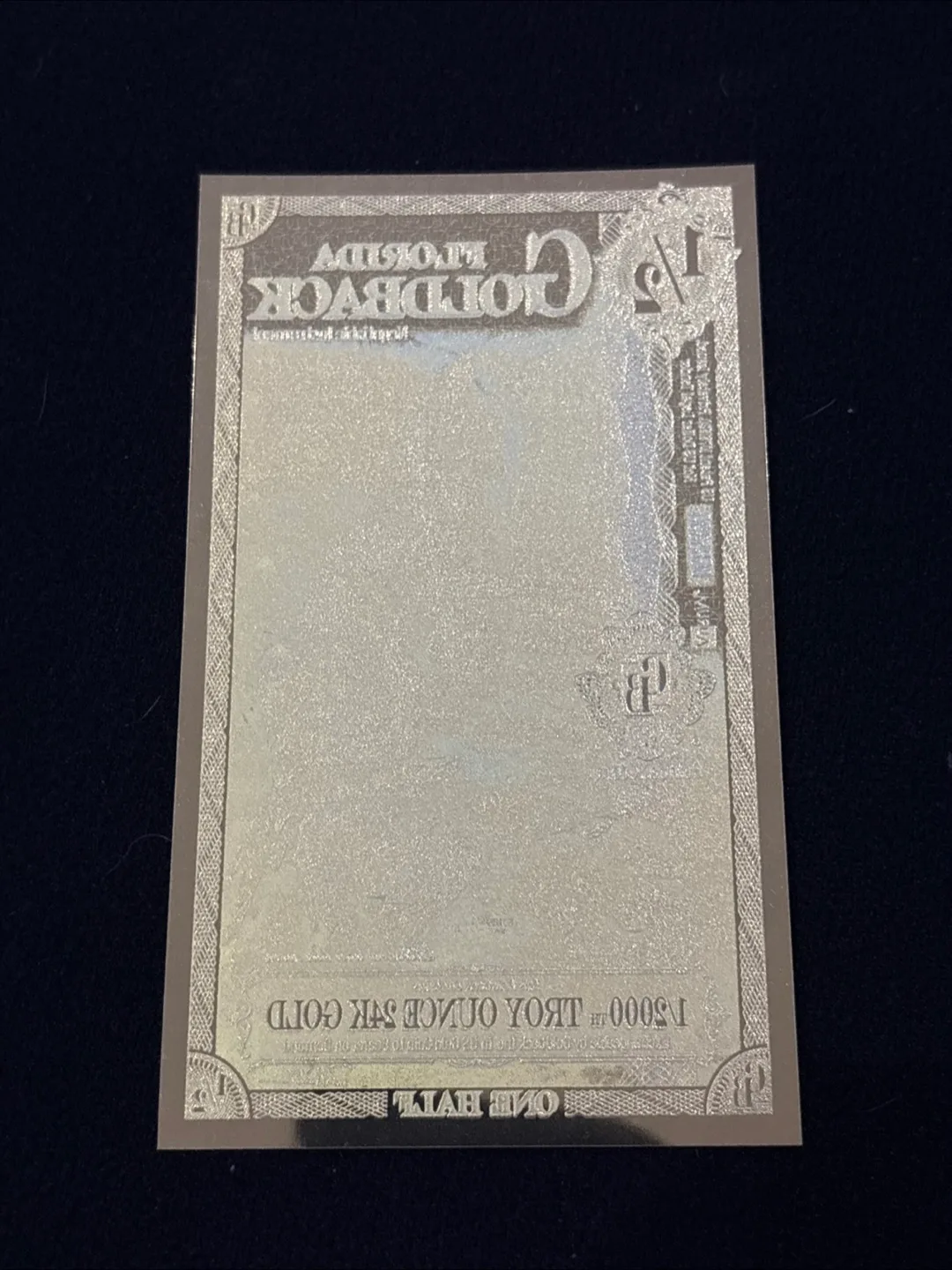 Florida Goldback Negotiable Instrument image indicator(2)