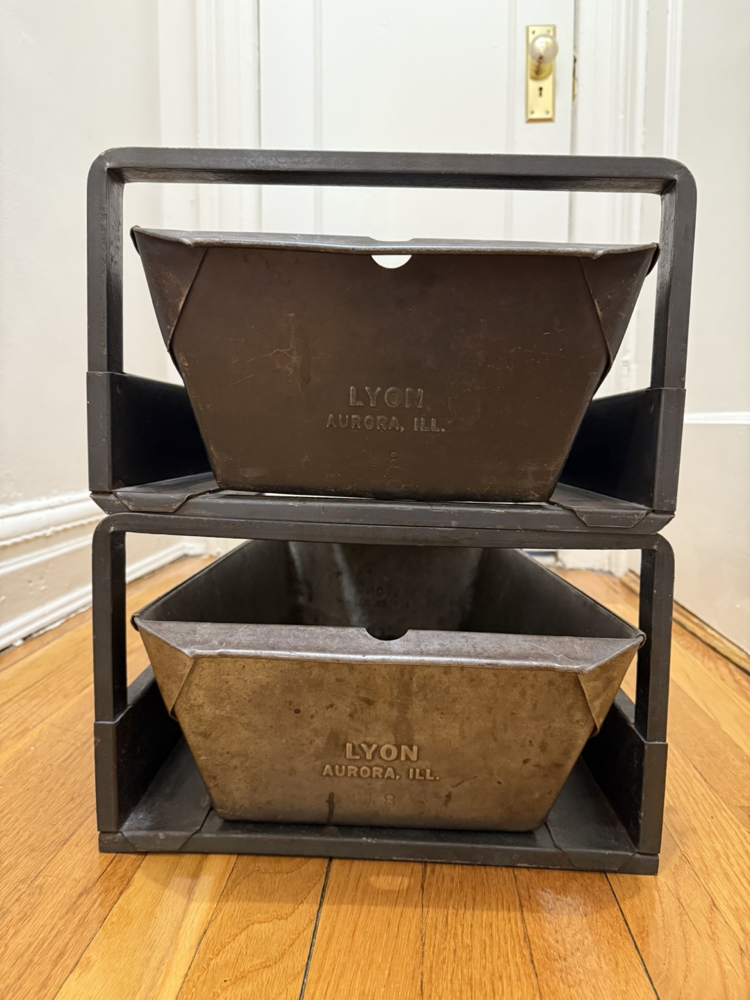 Pair of Vintage LYON Steel Storage Bins - $250 - photo 4