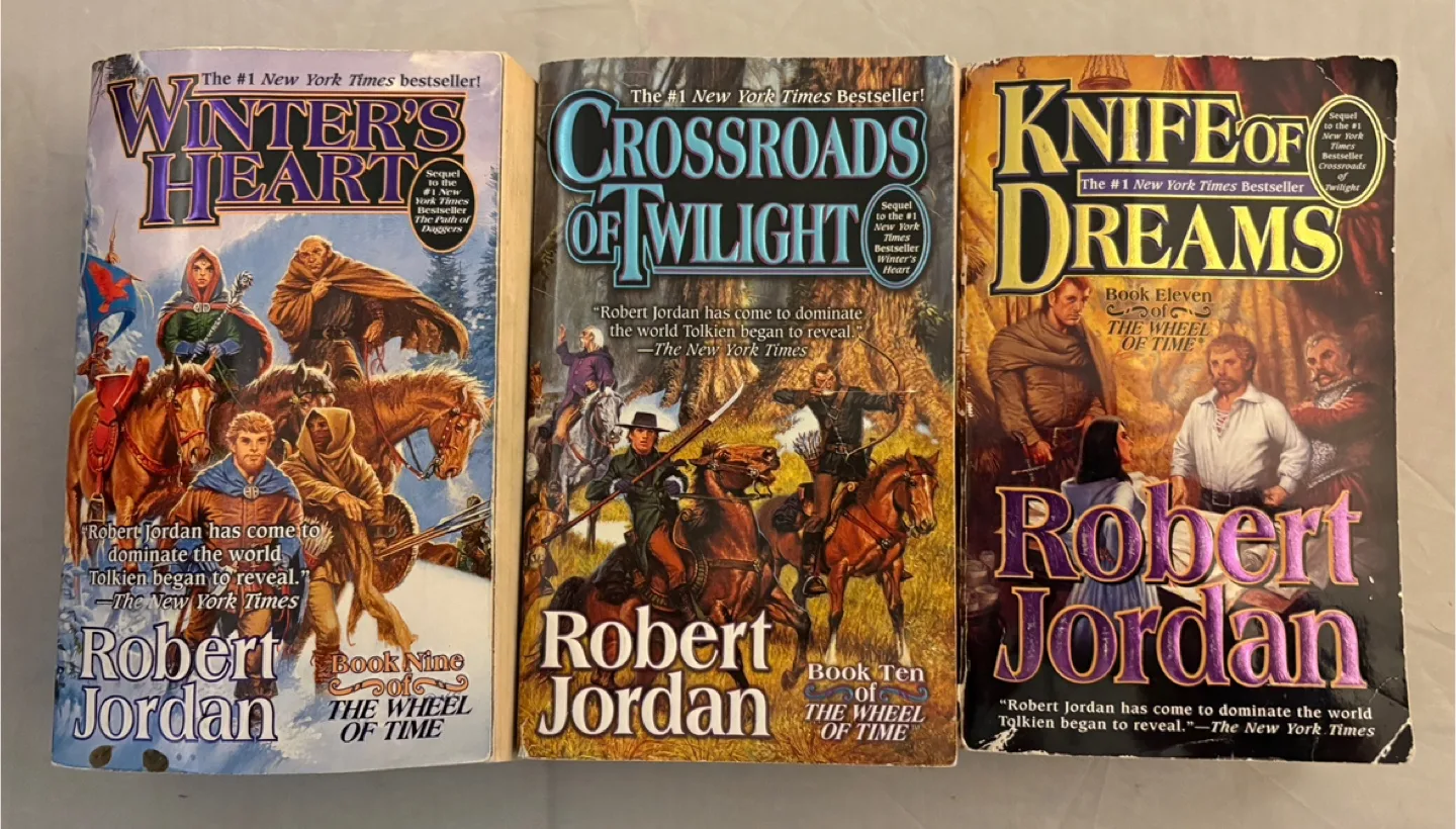 Robert Jordan Wheel of Time Book Series image indicator(4)