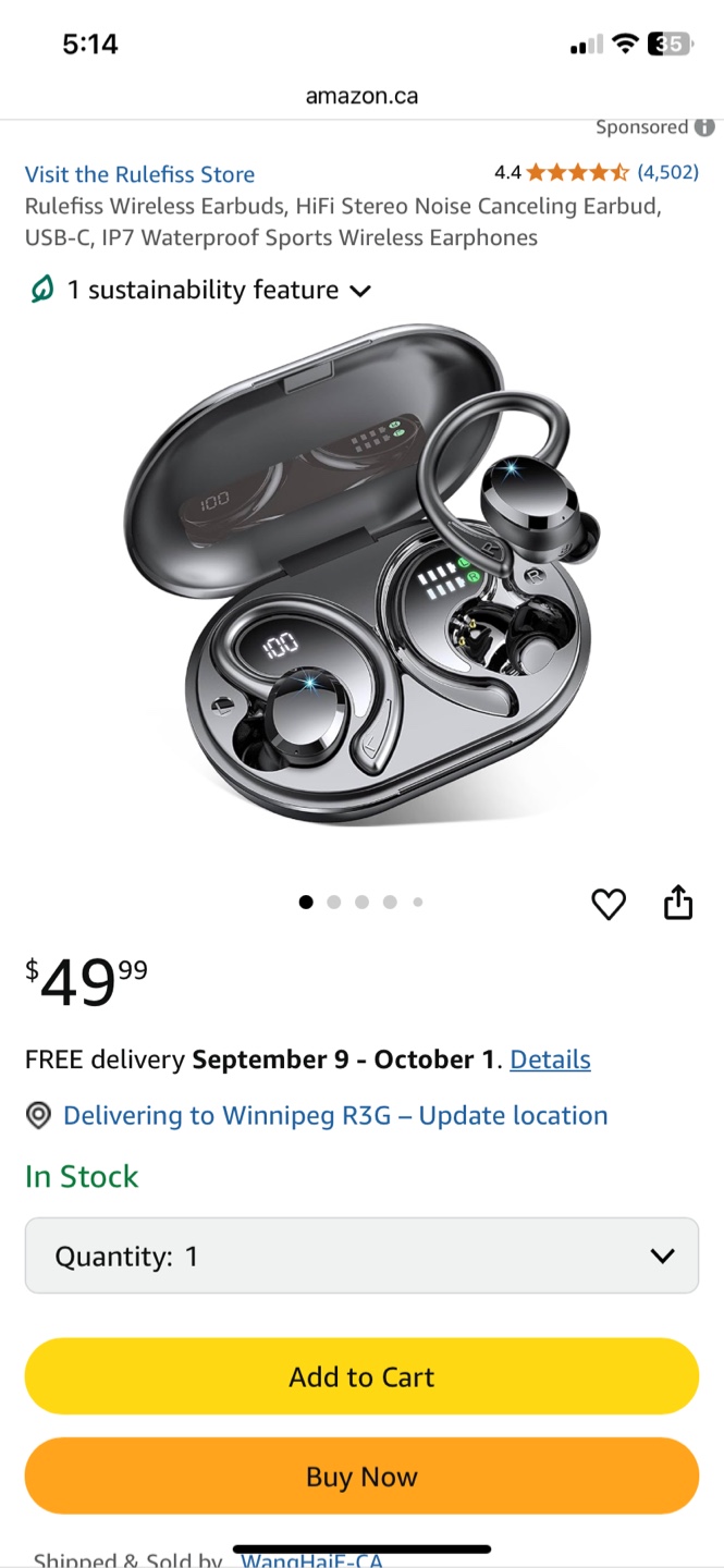 Rulefiss Q38 True Wireless Earbuds - NEW - photo 4