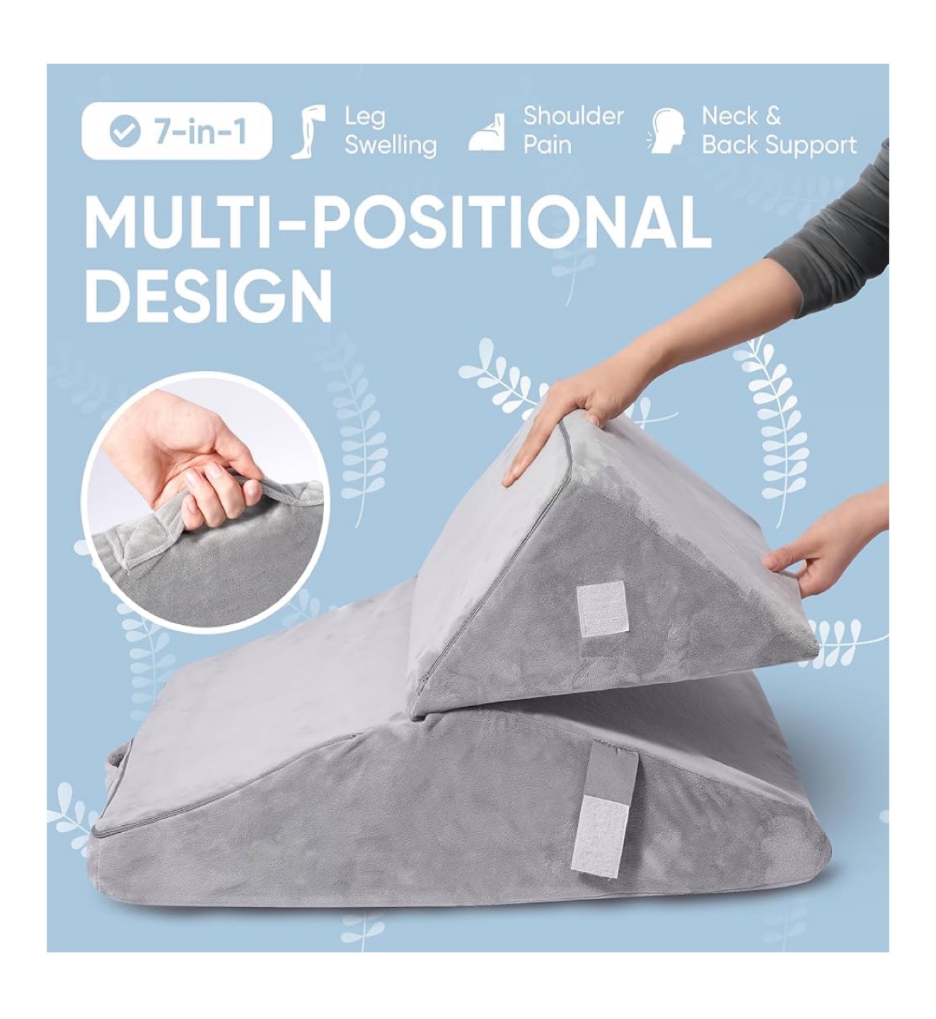 AllSettHealth Convertible Wedge Pillow - photo 5