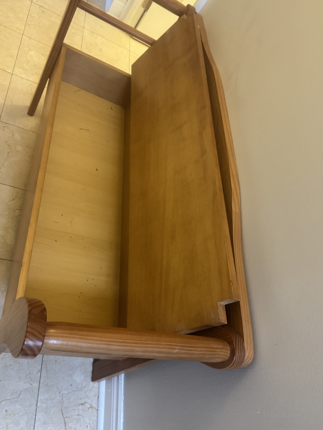 Wooden Storage Bench - photo 3