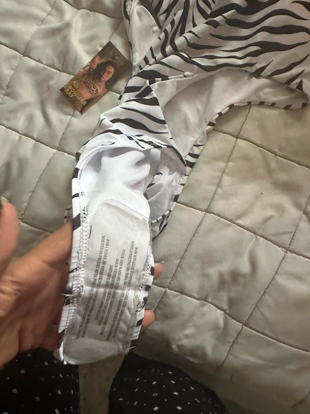 Sommer Ray Zebra Print Swimsuit image indicator(3)