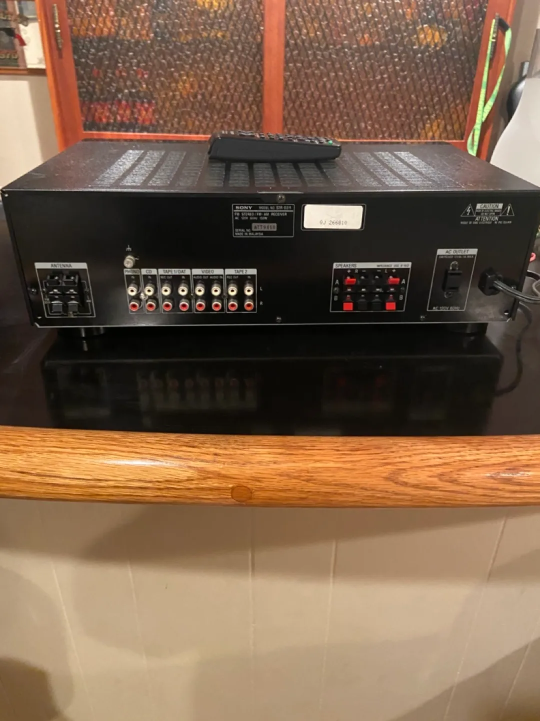 Sony STR-D311 Receiver image indicator(5)