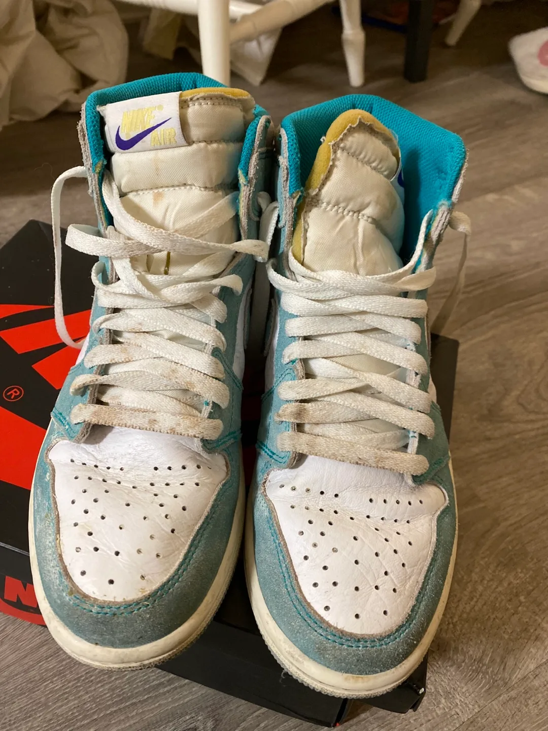 Air Jordan 1 High retro turbo green image indicator(8)