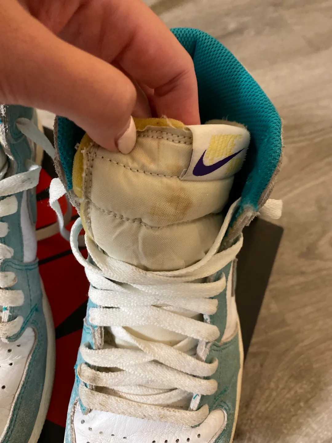 Air Jordan 1 High retro turbo green image indicator(7)