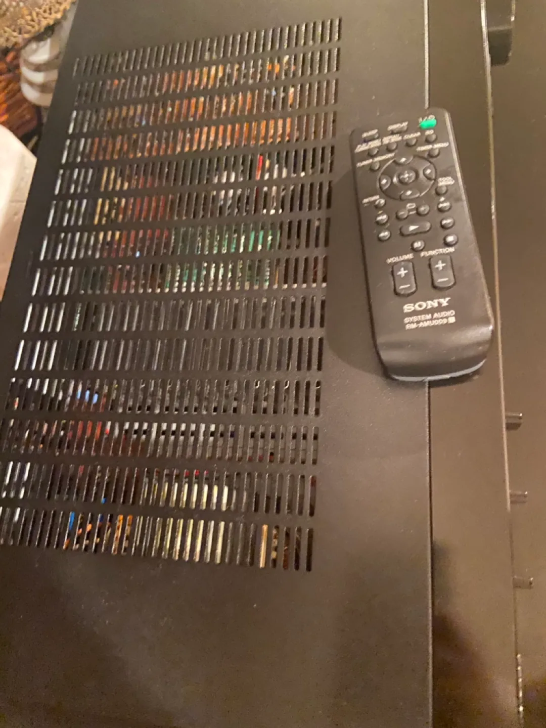 Sony receiver Audio/Video Centre STR-AV320 image indicator(2)