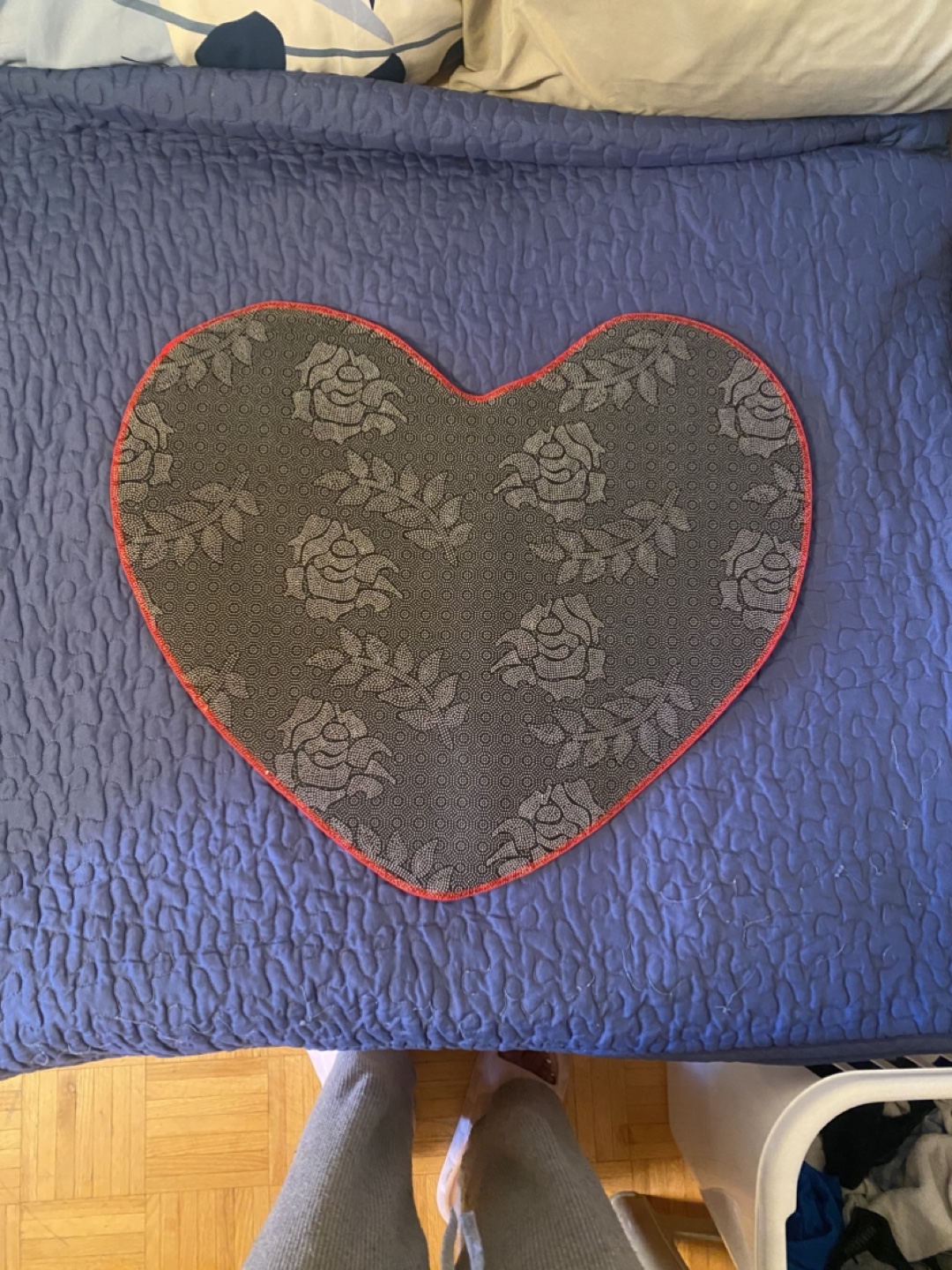Halloween Heart Shaped Rug - Scream Design - photo 2