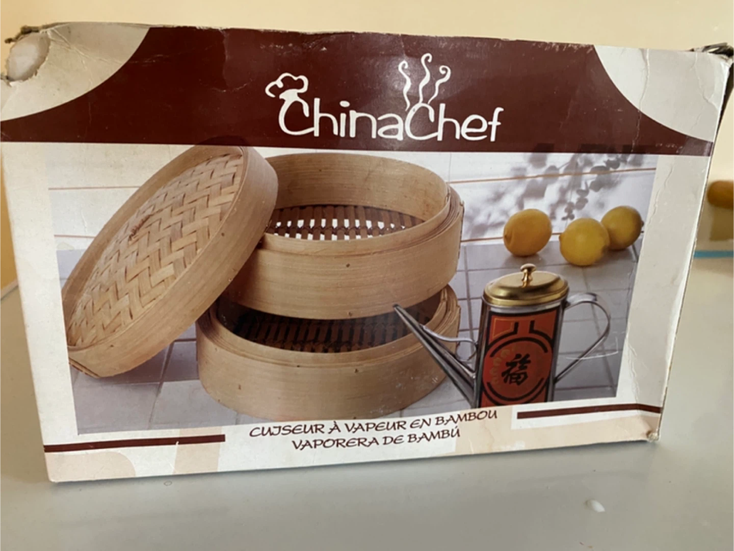 China Chef Bamboo Steamer