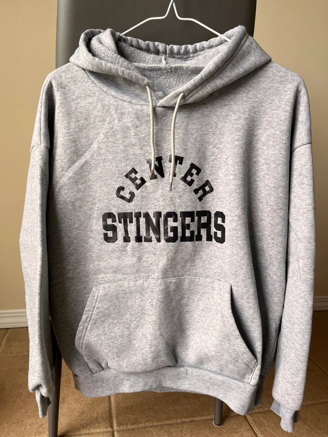 Hoodie set (grey&navy blue) thumbnail